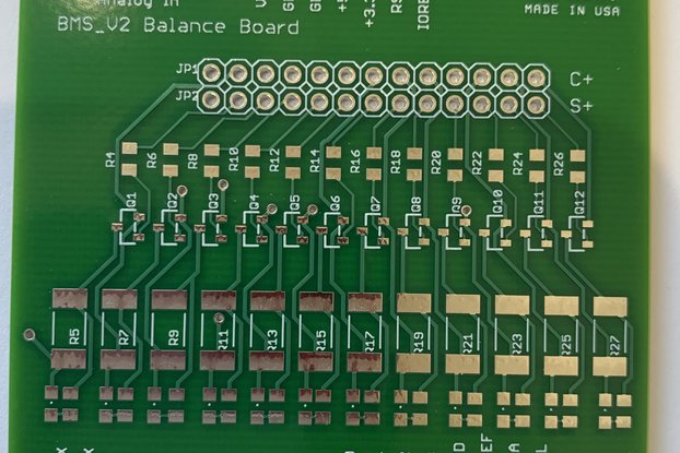 Arduino LTC6804 BMS Balance Board PCB