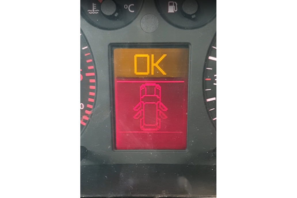 Indicator of opened door for V.A.G. cars 1