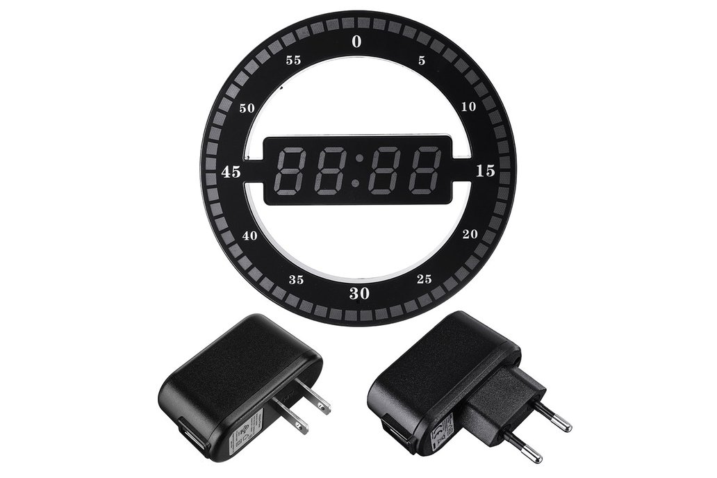 LED anneau horloge 1