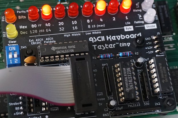 ASCII Keyboard Tester Tiny