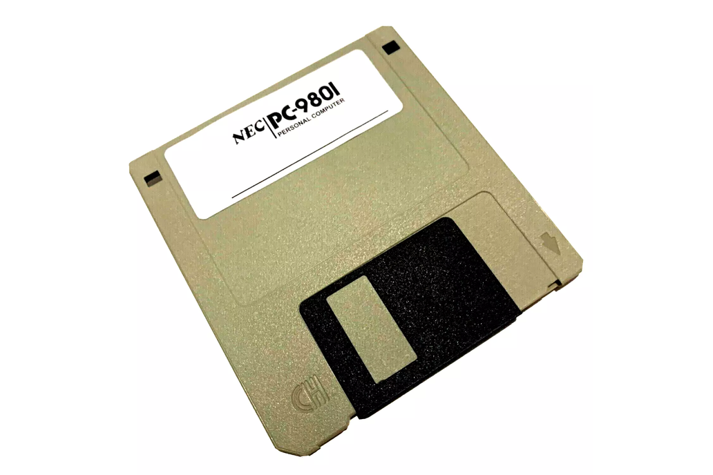 NEC PC-9801 MS-DOS 3.3B Floppy 3.5 3 1/2 PC98 VF 1