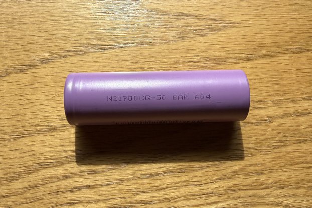 5000mAh 21700 Battery Cells