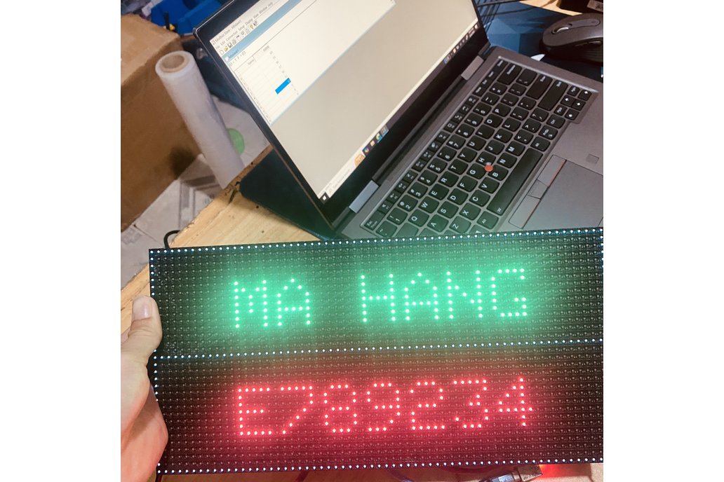 ESP32 Control Led P5 Indoor and Outdoor color RGB 1