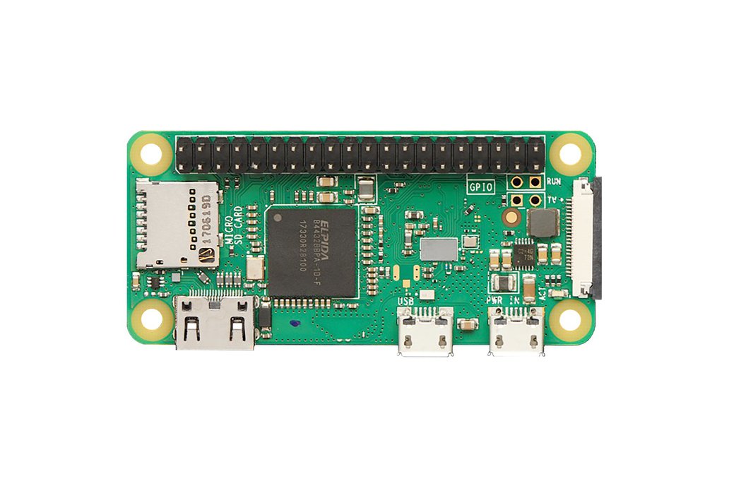 Raspberry Pi Zero WH (with Pre-soldered Header) 1