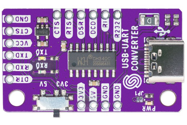 USB-UART CH340 converter board