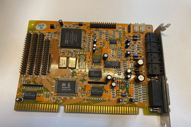 Analog Devices AD1815J/1846JP ISA Sound Card