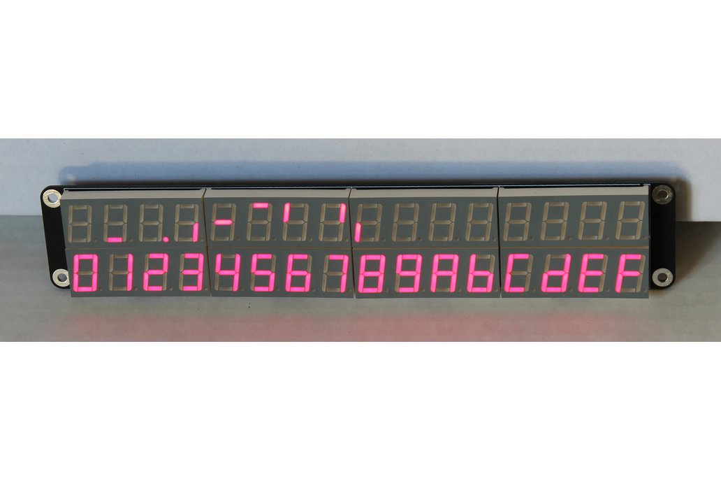 32x 7+1 Segment Display Panel 1