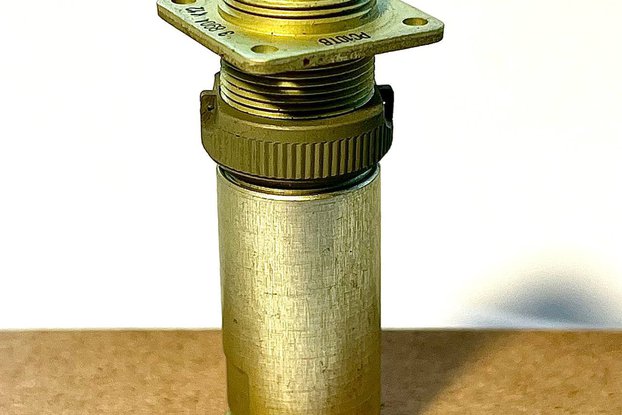 Vintage RS10TV Cable Socket, 1970s Screw Coupling