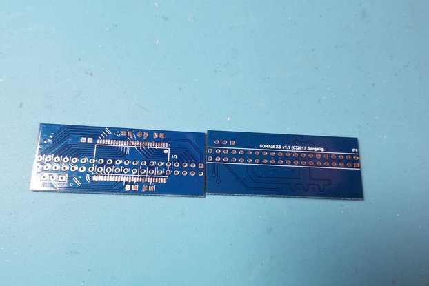 MiSTer XS SDRAM 1.1 PCB