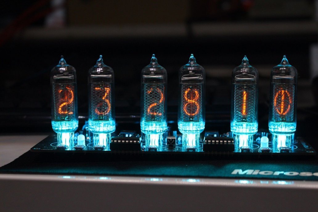 No Tube Diy Kit Nixt Clock In14 Nixie Clock From Nixt Clock On Tindie