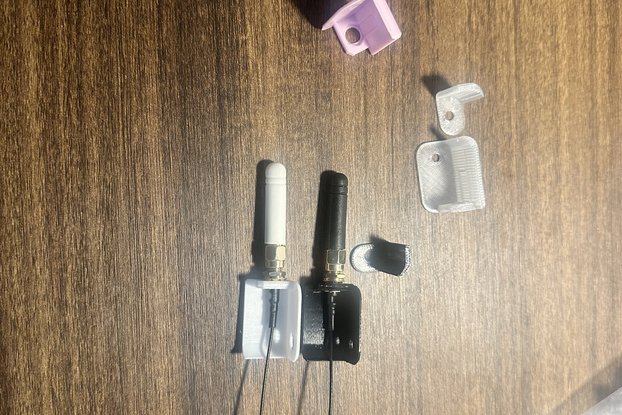 Finger antenna+3D print Bracket for uconsole!