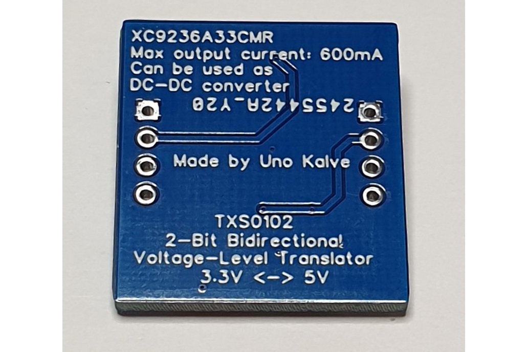 Level Shifter TXS0102 with dc-dc converter 1