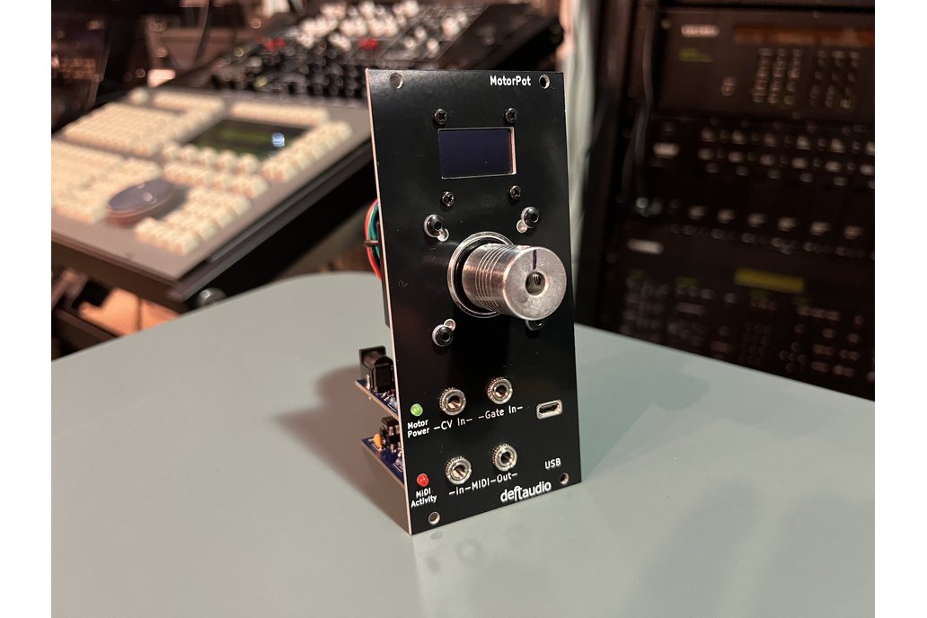 MotorPot - MIDI to a stepper motor with CV/Gate 1