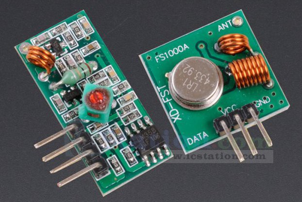 433Mhz RF Transmitter And Receiver Kit(1402)