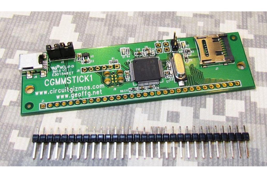 MMStick Breadboard-Compatible Computer runs BASIC 1
