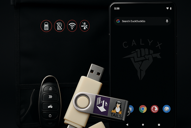 Privacy Starter Kit – Private Phone, USB, & Bag