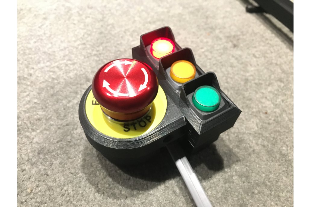 Emergency Stop Switch with LED indicators 1