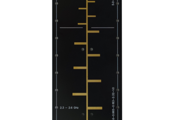 Log Periodic Directional Antenna for WiFi and BT
