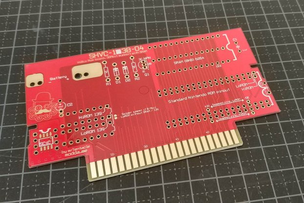 SNES repro PCB build your own carts!