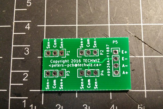 load cell bridge for HX711  (PCB only)