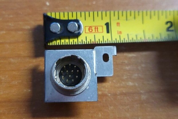 Hirakawa 12 Pin Male Power Circular Connector Jack