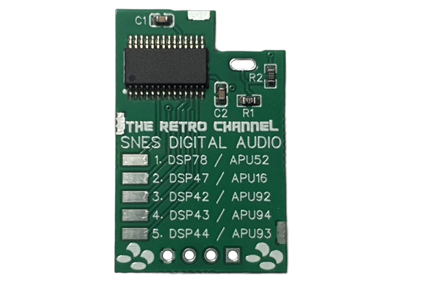 Super Nintendo Digital Audio Output Mod