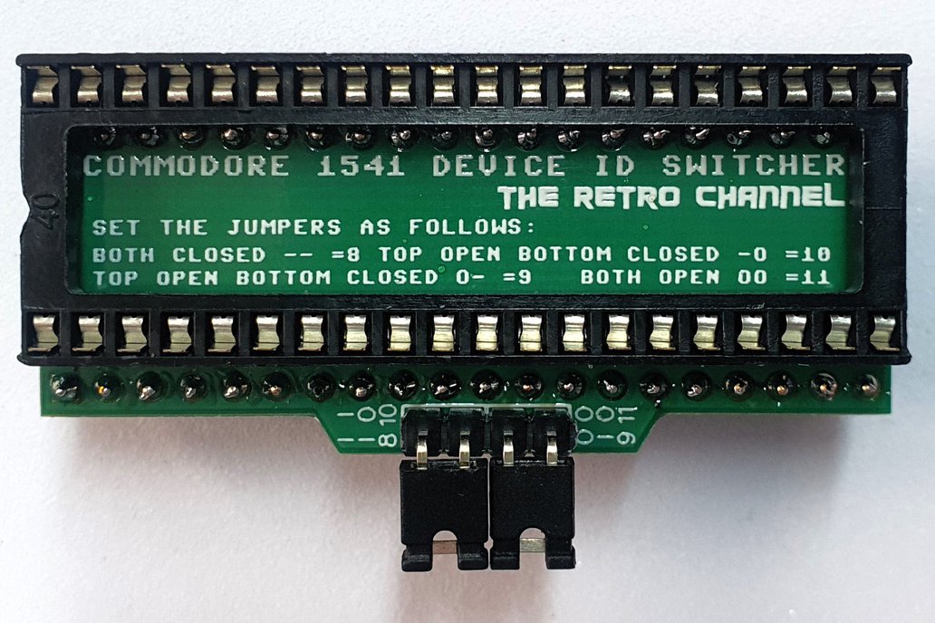 Commodore 1541 device ID switcher 1