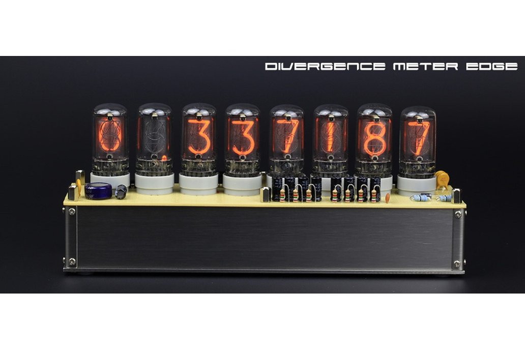 Divergence Meter From Nixie Clocks On Tindie