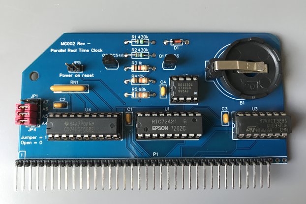 MG002 Real Time Clock - Designed for RC2014