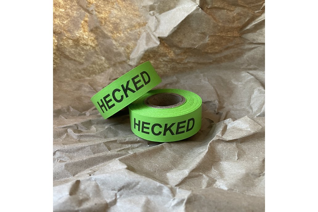hecked tape 1