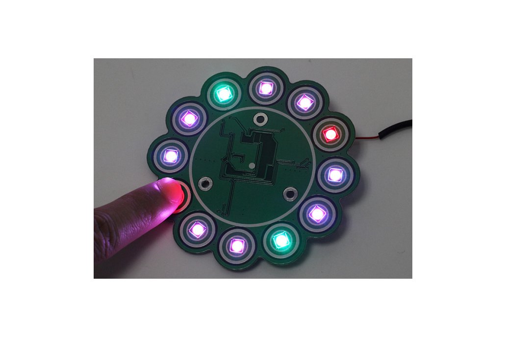 TTP224 Capacitive Touch Sensor RGB Lamp(13019) 1