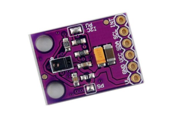 Infrared gesture sensor module