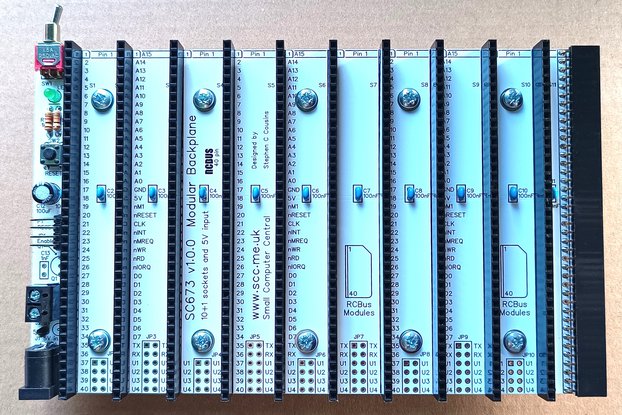 SC673 Backplane Kit for RC2014/RCBus-40pin