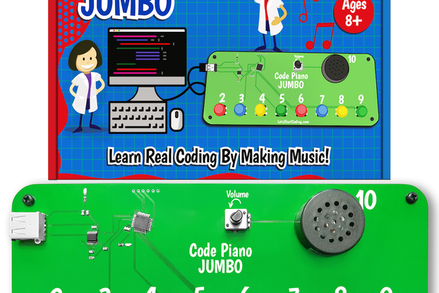 Code Piano Jumbo Coding Kit for Boys & Girls 8-12.