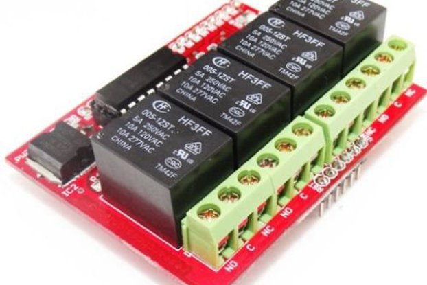 Bluetooth relay sheild for arduino
