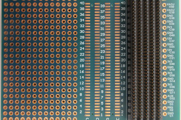 FPGA Mezzanine Card (FMC) HPC to LPC Breakout boar