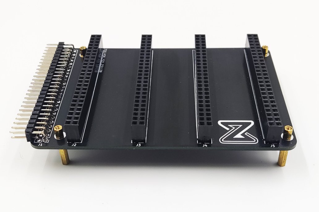 Backplane PCB for Zeal 8-bit Computer (4 Slots) 1