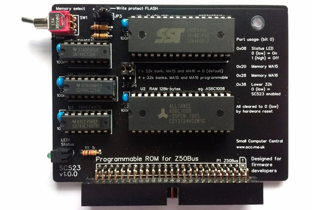 SC523 Z80 Firmware Developer Card Kit for Z50Bus 1