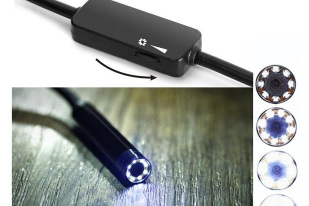 8mm Endoscope 1/5/10M Cable For Car Camera Dual