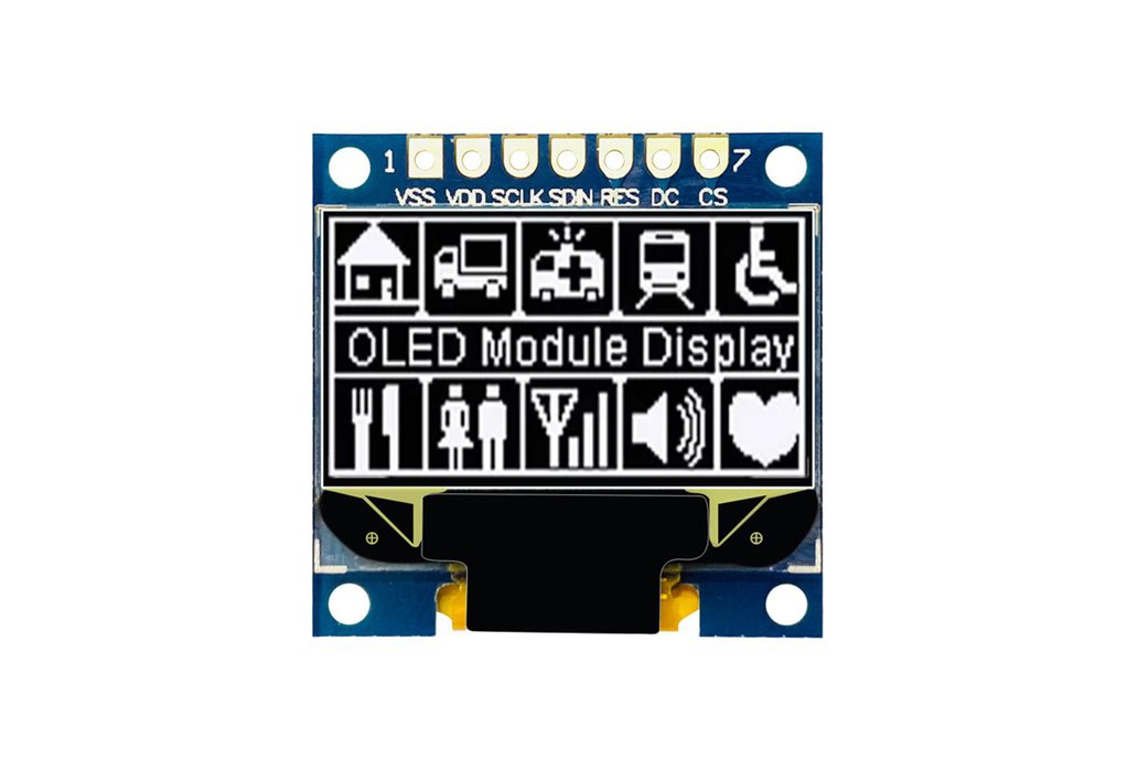 0.96 inch  OLED Display module 128x64 1