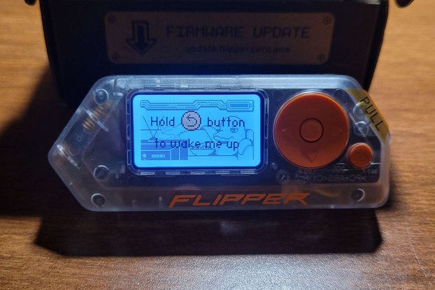 Transparent Flipper Zero with RGB Backlight