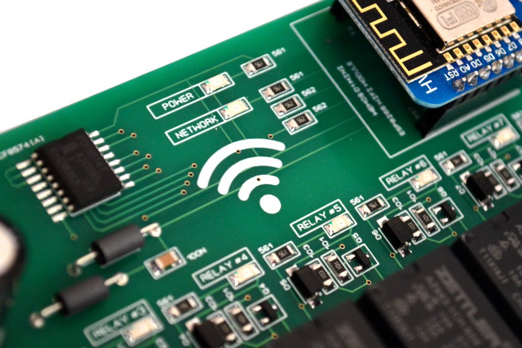 WIFI 8 Channel Electromagnetic Relay 10A Module 5.0V Smart HOME Wireless  ESP8266