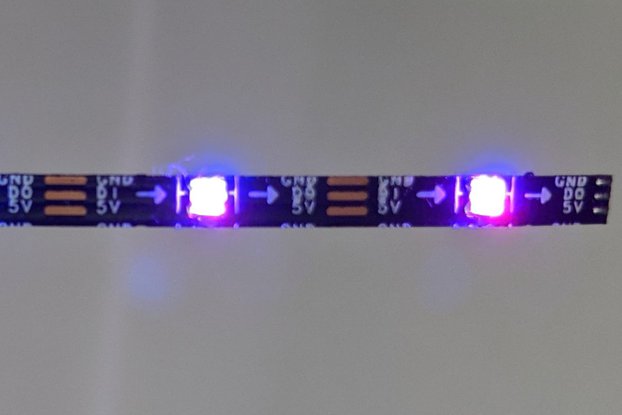 3mm Ultra Thin Digital LED Strip with WS2812B-2020