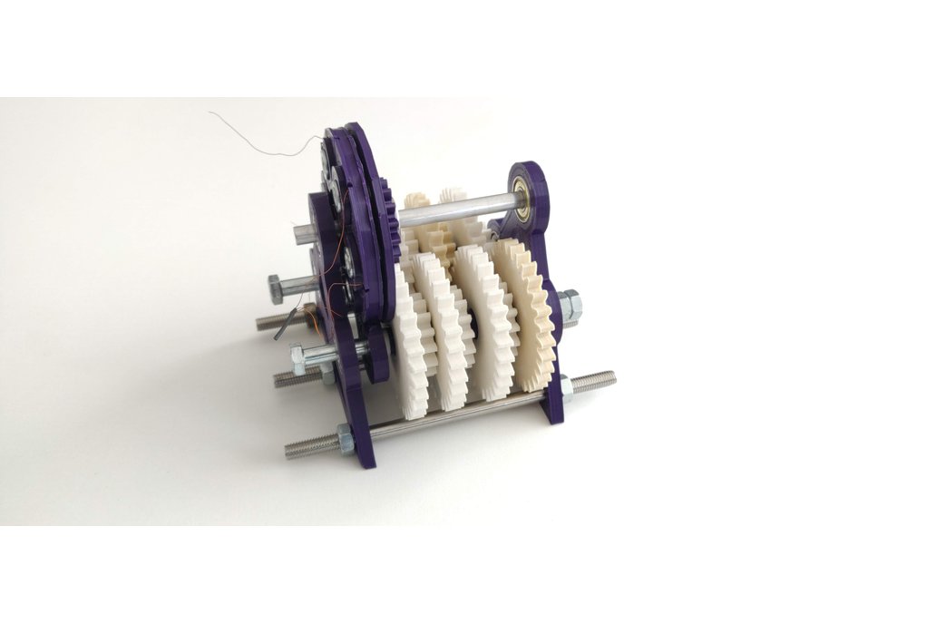 Axial Flux Generator with integrated gearbox - kit 1