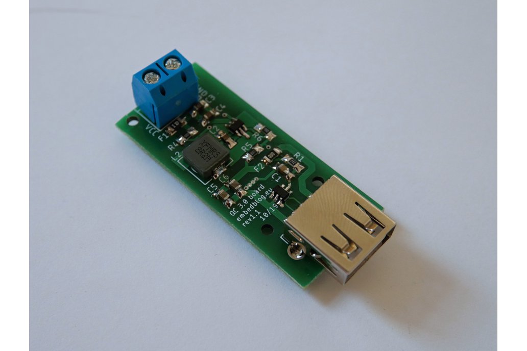 Quick Charge QC 3.0 buck converter board 1