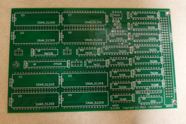 ECB-4MEM, ECB Eurocard Bus Memory RAM Expansion
