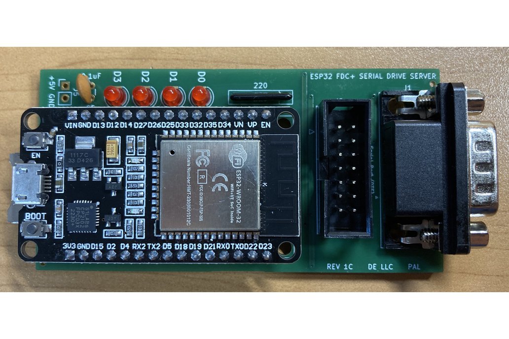 ESP32 FDC+ Serial Drive Server 1