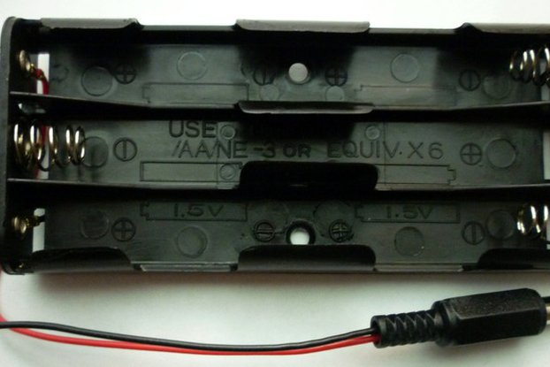 Bricktronics 6-AA Battery Holder