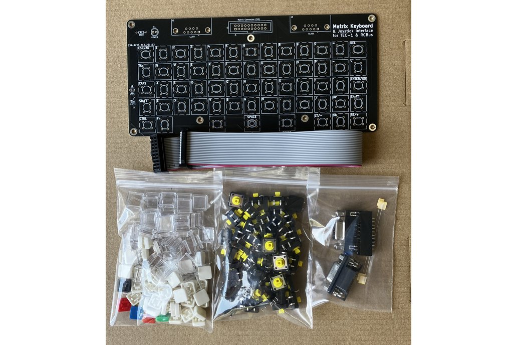TEC-1G Matrix QWERTY Keyboard 1