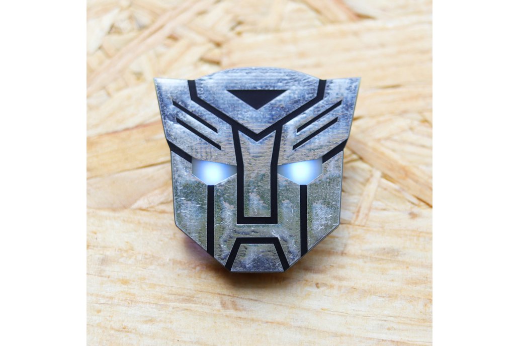 Transformers Autobots Electronic Pin Badge 1